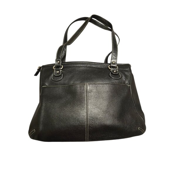 Vintage Etienne Aigner Black Leather Shoulder‎ Handbag Purse - Picture 5 of 9